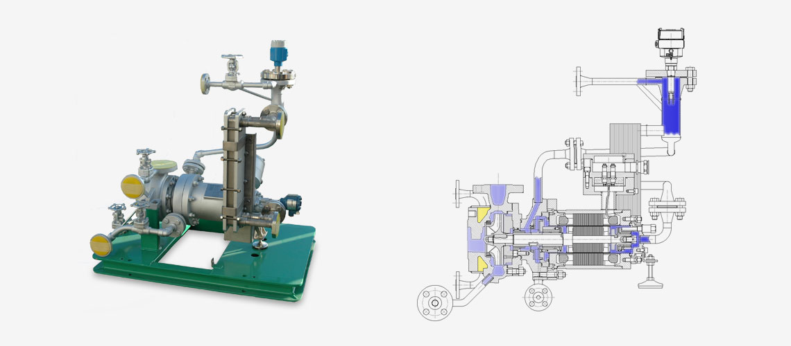 Centrifugal pump manufacturer, canned motor pump hot liquids